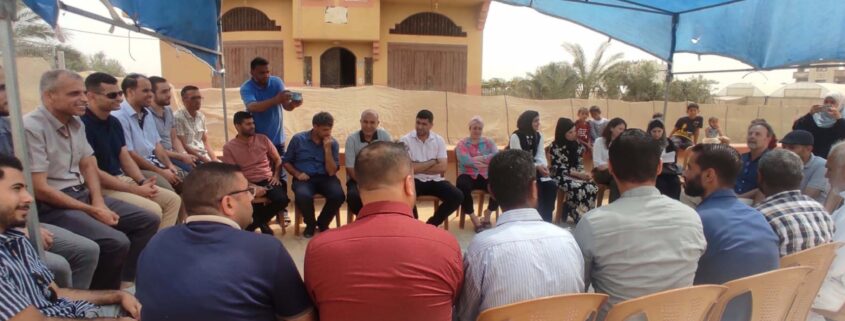 زيارة ميدانية لمواقع مشاريع تنمية المجتمعات المهمشة بحضور وفد الوكالة السويسرية للتنمية والتعاون