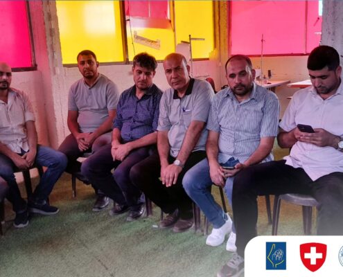 field-visit-2023-09-13-4 ممثلو المركز والشركاء خلال الزيارة الميدانية