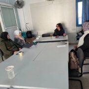 زيارة متابعة ممثلة مؤسسة HATUD لمشروع الصحة النفسية والإنجابية زيارة متابعة ممثلة مؤسسة HATUD لمشروع الصحة النفسية والإنجابية
